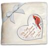 The Bradford Exchange Personalized Remembrance Cardinal Plush Throw Blanket