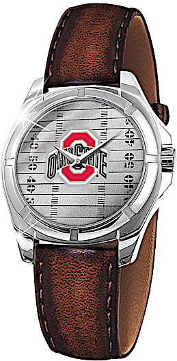 The Bradford Exchange Men's Watch: Go Buckeyes Men's Watch