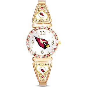 The Bradford Exchange My NFL Arizona Cardinals Ultimate Fan Women's Watch
