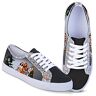 The Bradford Exchange THE WIZARD OF OZ Character Canvas Sneakers With Glitter Trim