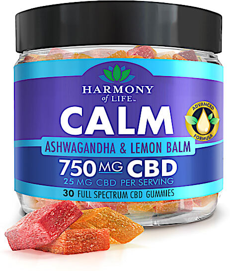 The Bradford Exchange Harmony Of Life Calming Full Spectrum CBD Gummies