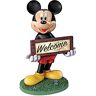 The Bradford Exchange Disney Mickey Mouse Solar-Powered Outdoor Welcome Sign