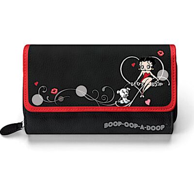The Bradford Exchange Betty Boop Women's Tri-Fold Wallet The Bradford Exchange Betty Boop Women's Tri-Fold Wallet