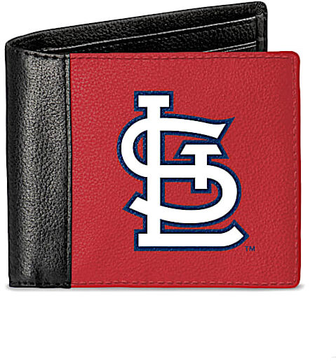 The Bradford Exchange St. Louis Cardinals Men's RFID Blocking Leather Wallet