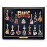 The Bradford Exchange Elvis Presley Legacy Pin Collection With Display Case