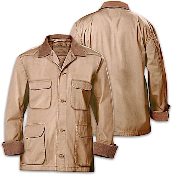 The Bradford Exchange Signature John Wayne Western-Style Stockade Men's Jacket