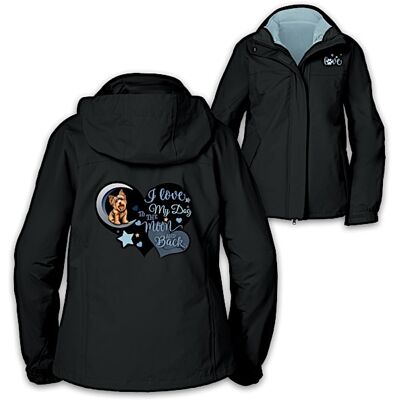 The Bradford Exchange I Love My Dog 3-In-1 Women's Jacket: Choose Your Dog Breed The Bradford Exchange I Love My Dog 3-In-1 Women's Jacket: Choose Your Dog Breed