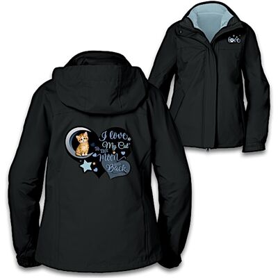 The Bradford Exchange I Love My Cat 3-In-1 Women's Jacket: Choose Your Cat The Bradford Exchange I Love My Cat 3-In-1 Women's Jacket: Choose Your Cat