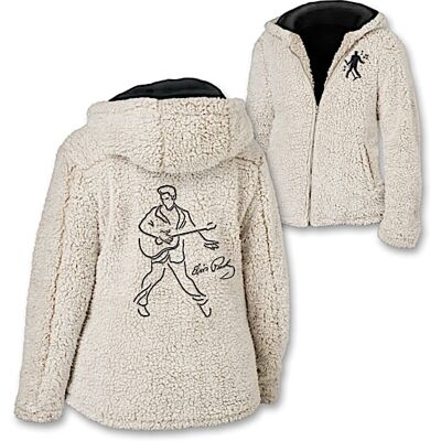 The Bradford Exchange Elvis Presley Women's Lightweight Sherpa Jacket The Bradford Exchange Elvis Presley Women's Lightweight Sherpa Jacket