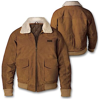 The Bradford Exchange Suede Bomber Jacket Monogrammed With Embroidered Initials The Bradford Exchange Suede Bomber Jacket Monogrammed With Embroidered Initials