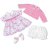 The Ashton-Drake Galleries 4-Piece Baby Doll Floral Party Dress Set By Victoria Jordan