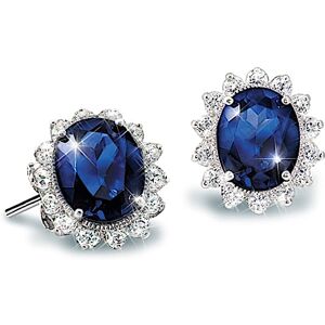 The Bradford Exchange Kate Middleton Engagement Ring's Matching Earrings The Bradford Exchange Kate Middleton Engagement Ring's Matching Earrings