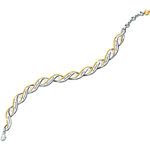 The Bradford Exchange Family Of Love Personalized Diamond Bracelet - Personalized Jewelry The Bradford Exchange Family Of Love Personalized Diamond Bracelet - Personalized Jewelry