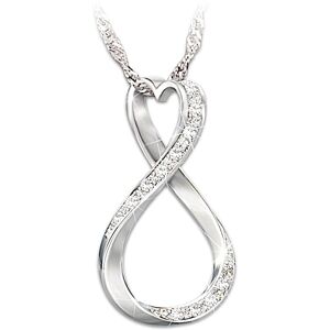 The Bradford Exchange Necklace: Forever My Daughter Diamond Pendant Necklace - Graduation Gift Ideas The Bradford Exchange Necklace: Forever My Daughter Diamond Pendant Necklace - Graduation Gift Ideas