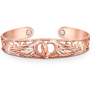 The Bradford Exchange Healing Prayers Solid Copper And Crystal Cuff Bracelet The Bradford Exchange Healing Prayers Solid Copper And Crystal Cuff Bracelet