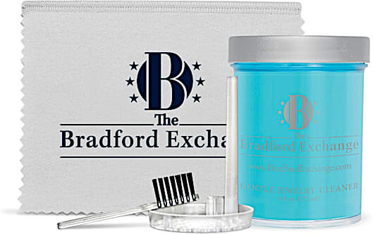 The Bradford Exchange Gentle Jewelry Cleaning Kit With Polishing Cloth And More