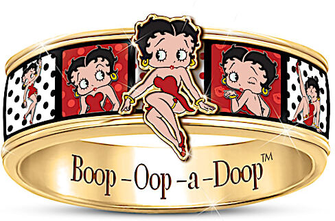 The Bradford Exchange Betty Boop Fun 'N' Sassy Spinning Ring