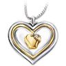 The Bradford Exchange Hearts Of Learning Pendant Necklace For Teachers