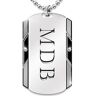 The Bradford Exchange For My Son Personalized Dog Tag Pendant Necklace - Personalized Jewelry