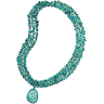 The Bradford Exchange Women's Necklace: True Blue Turquoise Necklace