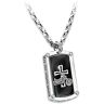 The Bradford Exchange Dog Tag Pendant Necklace: Biker's Blessing