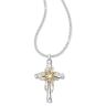 The Bradford Exchange Thomas Kinkade Reflections Of Faith Cross Pendant Necklace