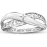 The Bradford Exchange Religious Daughter Diamond Ring: Pure Faith