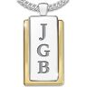 The Bradford Exchange Necklace: Yesterday, Today And Forever Personalized Dog Tag Pendant Necklace - Personalized Jewelry