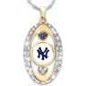 The Bradford Exchange For The Love Of The Game New York Yankees Women's Pendant Necklace