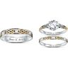 The Bradford Exchange Irish Trinity Knot His & Hers Personalized Wedding Ring Set - Personalized Jewelry