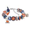 The Bradford Exchange Fashionable Fan NFL Denver Broncos Women's Charm Bracelet
