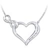 The Bradford Exchange Always & Forever My Niece Engraved Heart Necklace