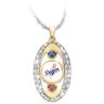 The Bradford Exchange For The Love Of The Game Los Angeles Dodgers Pendant Necklace