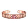 The Bradford Exchange Nature's Healing Beauty Floral Copper Cuff Women's Bracelet