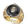 The Bradford Exchange U.S. Air Force "Fly, Fight, Win" Sterling Silver Tribute Ring
