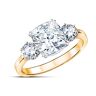 The Bradford Exchange Meghan Markle Engagement-Inspired Ring: Royal Love 8-Carat Diamonesk Ring