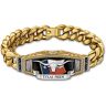 The Bradford Exchange Texas Pride Men's Stainless Steel Bracelet