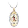 The Bradford Exchange Elvis Presley Pendant Necklace With Crystals
