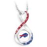 The Bradford Exchange Buffalo Bills Forever Infinity Pendant Necklace