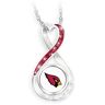 The Bradford Exchange Arizona Cardinals Forever Infinity Pendant Necklace