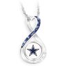 The Bradford Exchange Dallas Cowboys Forever Infinity Pendant Necklace