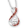 The Bradford Exchange Daughter Always Loved Personalized Diamond Pendant Necklace - Personalized Jewelry