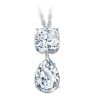 The Bradford Exchange Queen Elizabeth-Inspired 40-Carat Diamonesk Pendant Necklace