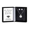 The Bradford Exchange Graduation Necklace And Earrings With 5 Carats of Crystals