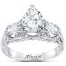 The Bradford Exchange Message From Heaven Diamonesk Simulated Diamond Ring