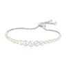 The Bradford Exchange Daughter Pearls Of Wisdom Personalized Diamond Bolo Bracelet With Custom Keepsake Box - Personalized Jewelry