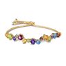 The Bradford Exchange Colors Of Beauty Bracelet With Over 5 Carats of Gemstones