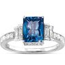 The Bradford Exchange Majestic Beauty Blue Helenite Ring