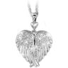 The Bradford Exchange Guardian Angel Crystal And Diamond Silver-Plated Locket