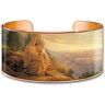 The Bradford Exchange Solid Copper Cuff Bracelet With Greg Olsen Religious Art